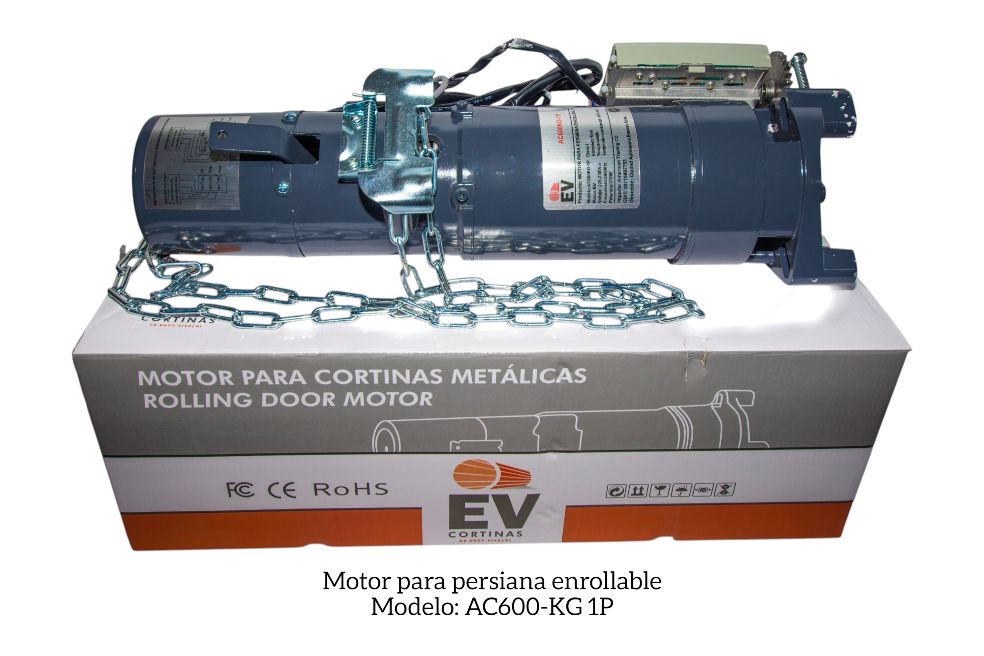 Motor elevador industrial