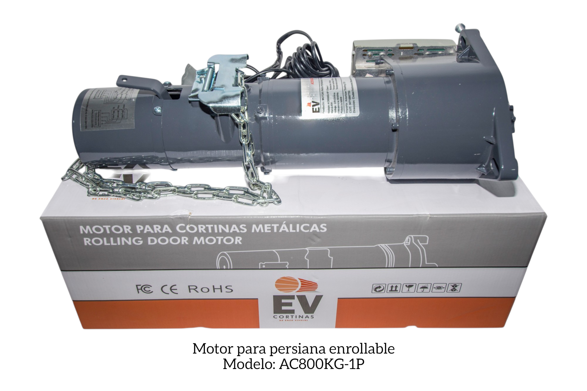 Motor elevador industrial