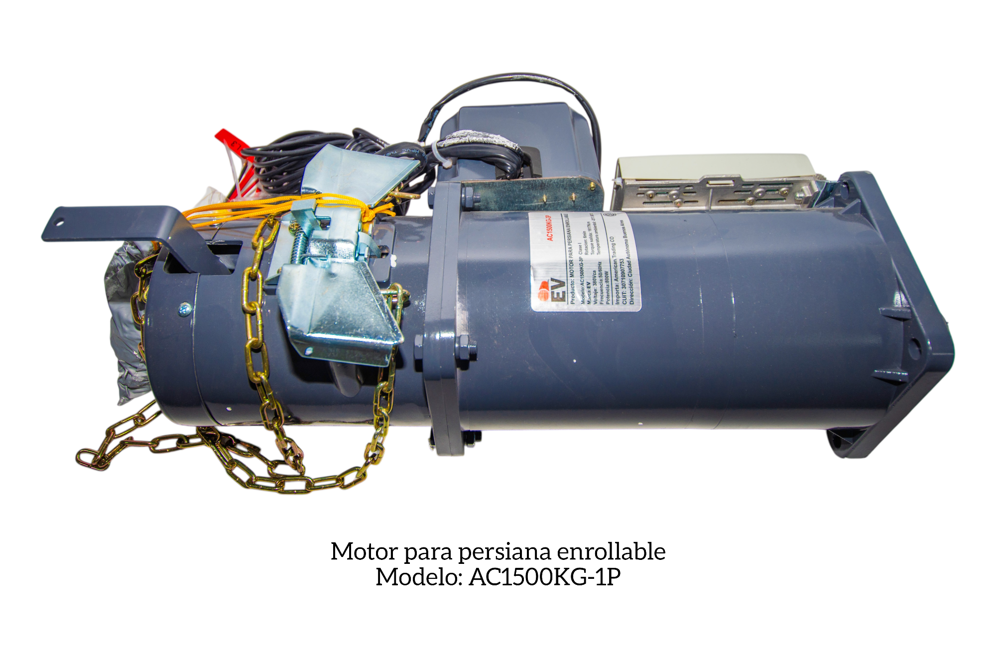 Motor elevador industrial